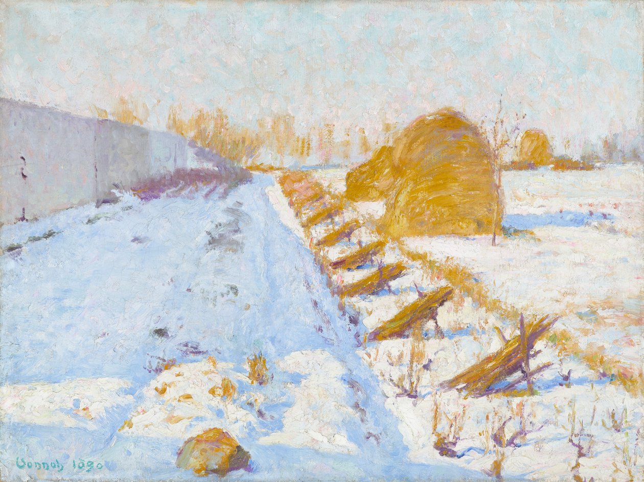Talvi aurinko ja varjo tekijältä Robert William Vonnoh