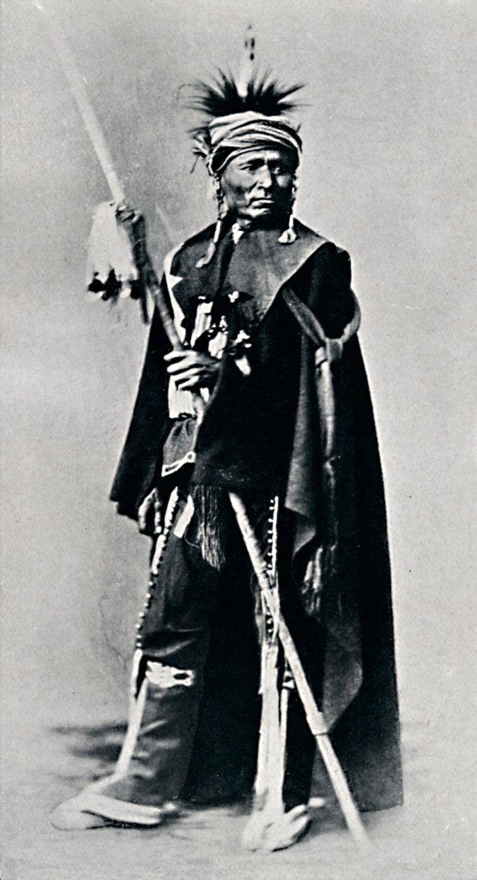 Rohkea Algonquin, 1912 tekijältä Robert Wilson Shufeldt