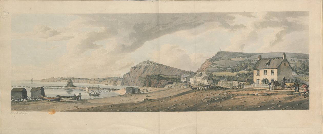Sidmouth, Devon tekijältä Robert the Elder Havell