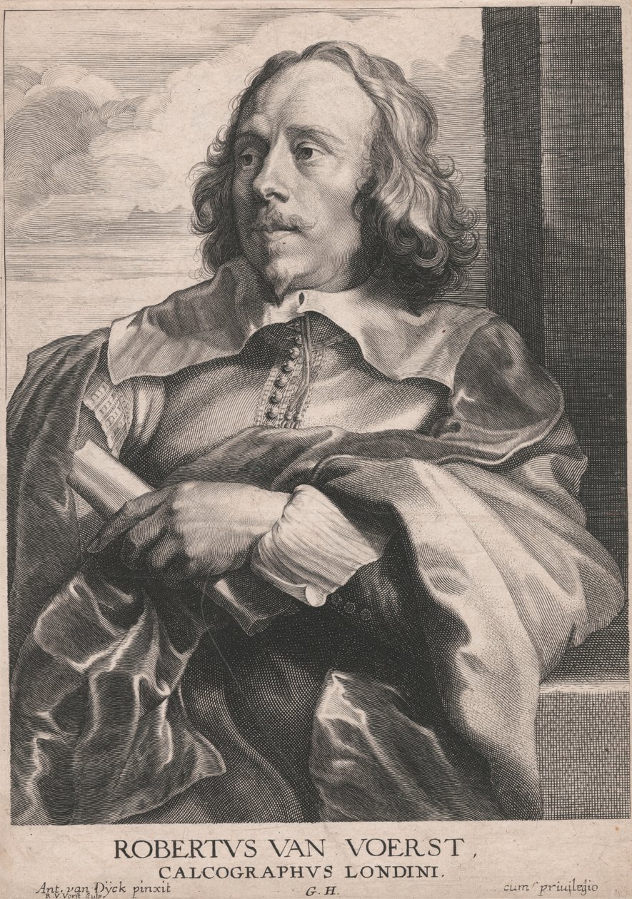 Robert van Voerst, Lontoon kaivertaja tekijältä Robert van Voerst