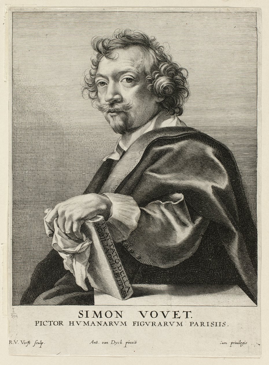 Simon Vouet tekijältä Robert van Voerst