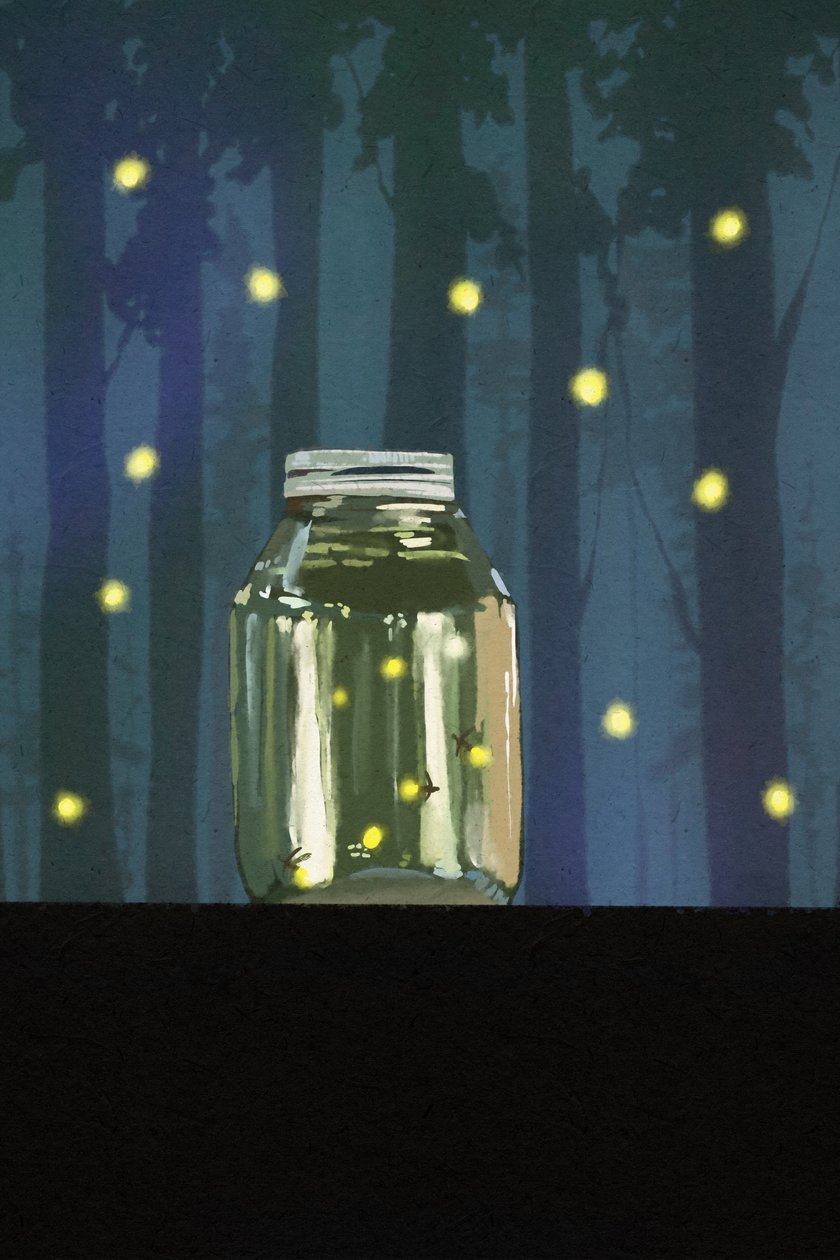Chasing Fireflies, 2022 (digitaalinen) tekijältä Roberta Murray