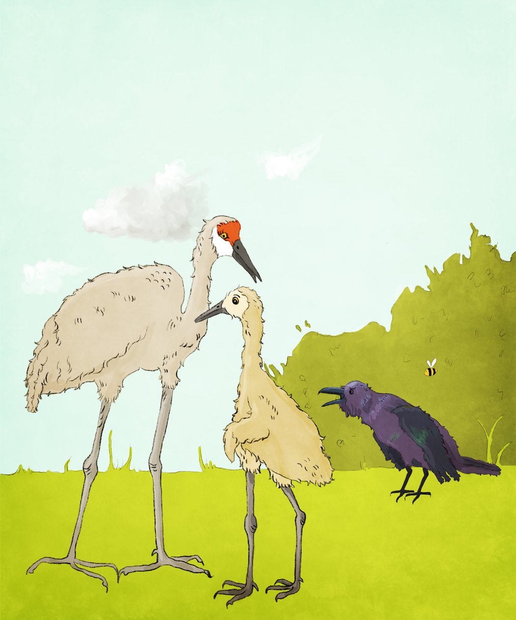 Gus Gus And The Corvid, 2020 (digitaalinen) tekijältä Roberta Murray