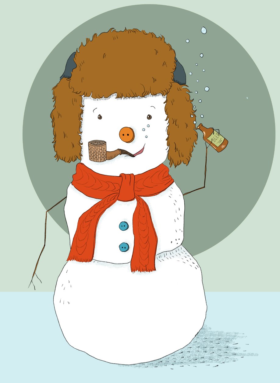 Happy Frosty, 2019 (digitaalinen) tekijältä Roberta Murray