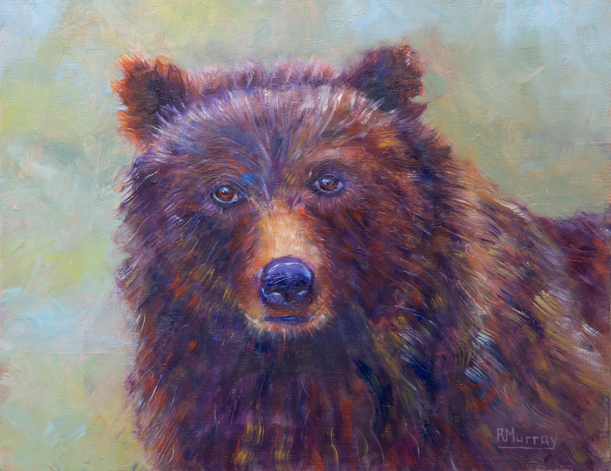 Lainsuojattomat mustalaiset, 2018 (akryyli paneelille) tekijältä Roberta Murray