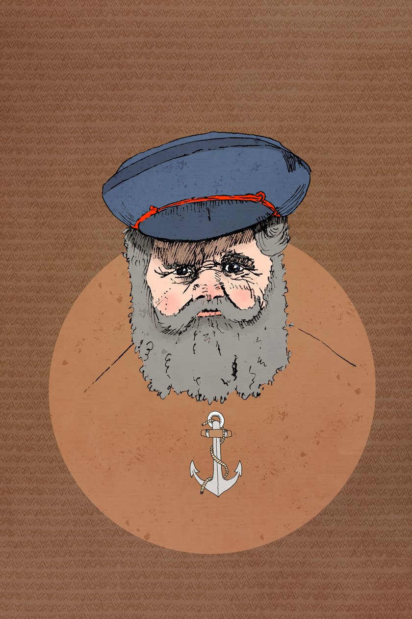 Salty Sailor, 2022 (digitaalinen) tekijältä Roberta Murray
