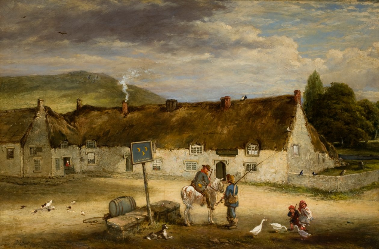 The Three Half Moons, Rothbury, 1887 tekijältä Robinson Elliott