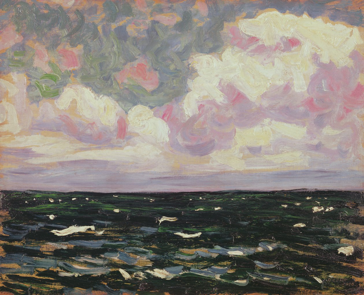 Merimaisema, noin 1896 tekijältä Roderic OConor