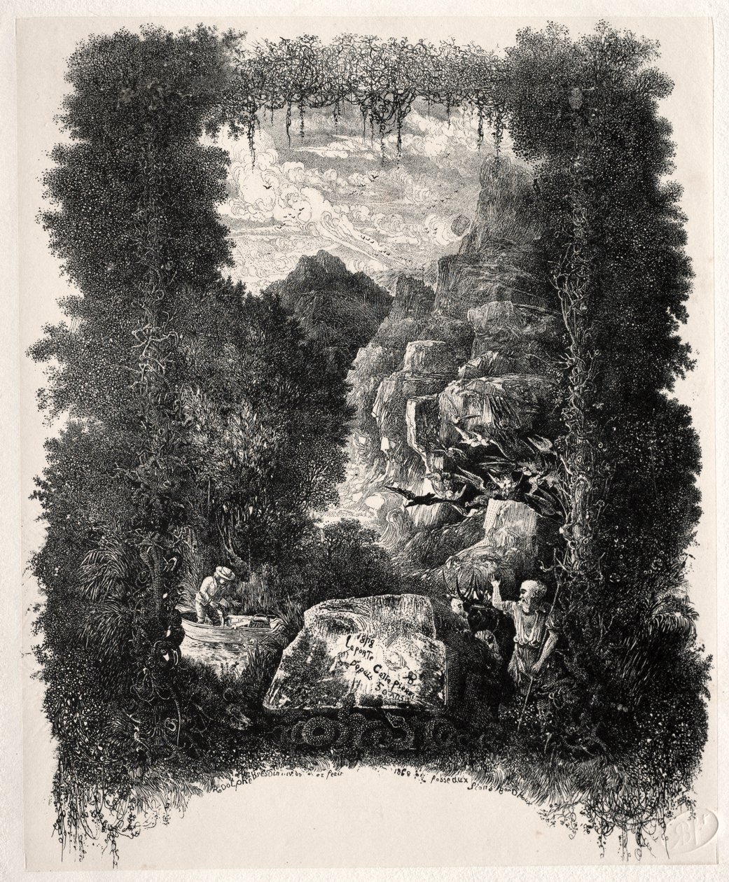 Ensimmäinen etukappale Thierry-Faletansin Fables and Fairy-Tales -elokuvalle tekijältä Rodolphe Bresdin