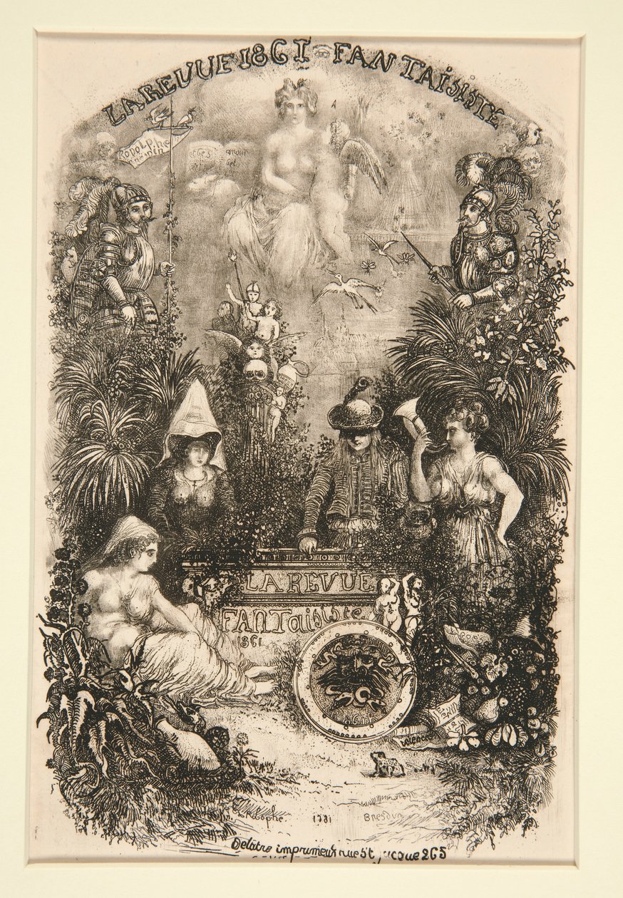 Etukappale de tekijältä Rodolphe Bresdin