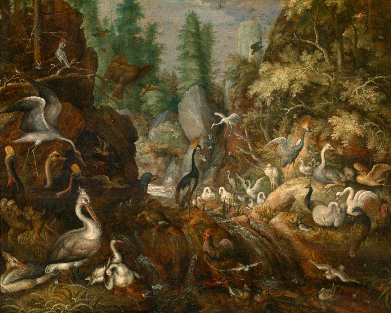 Lintujen paratiisi tekijältä Roelandt Jacobsz. Savery