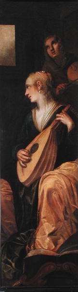 Luutun soittaja, 1609 tekijältä Roelof van Zyll