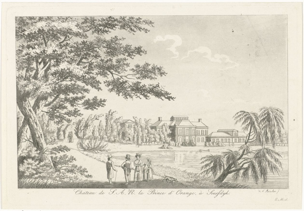Vista del palau de Soestdijk finlandès tekijältä Roelof van der Meulen