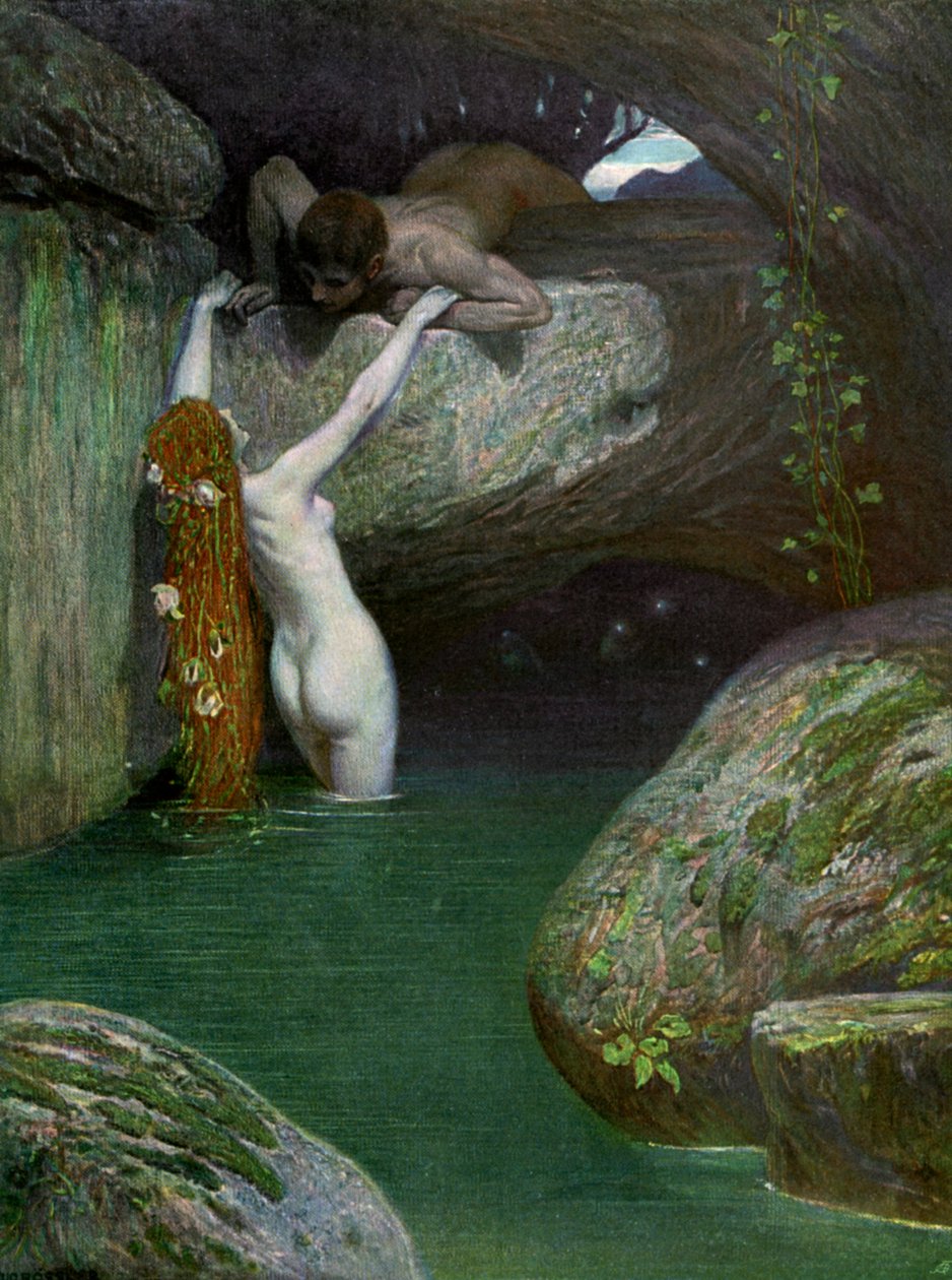 "In the Grotto", 1902-1903. tekijältä Roessler