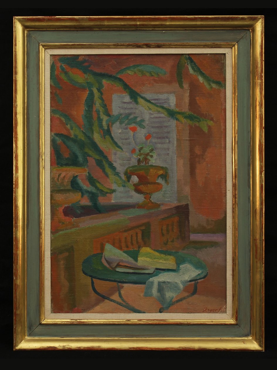 Terassilla, noin 1920-luku tekijältä Roger Eliot Fry