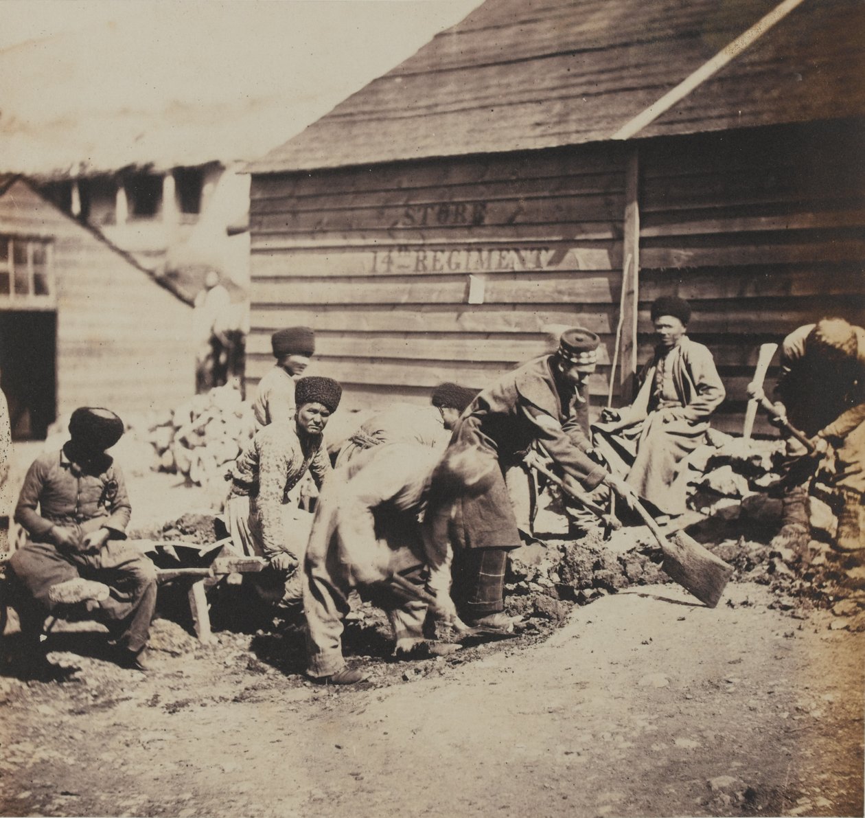 Tatarityöläiset tekijältä Roger Fenton