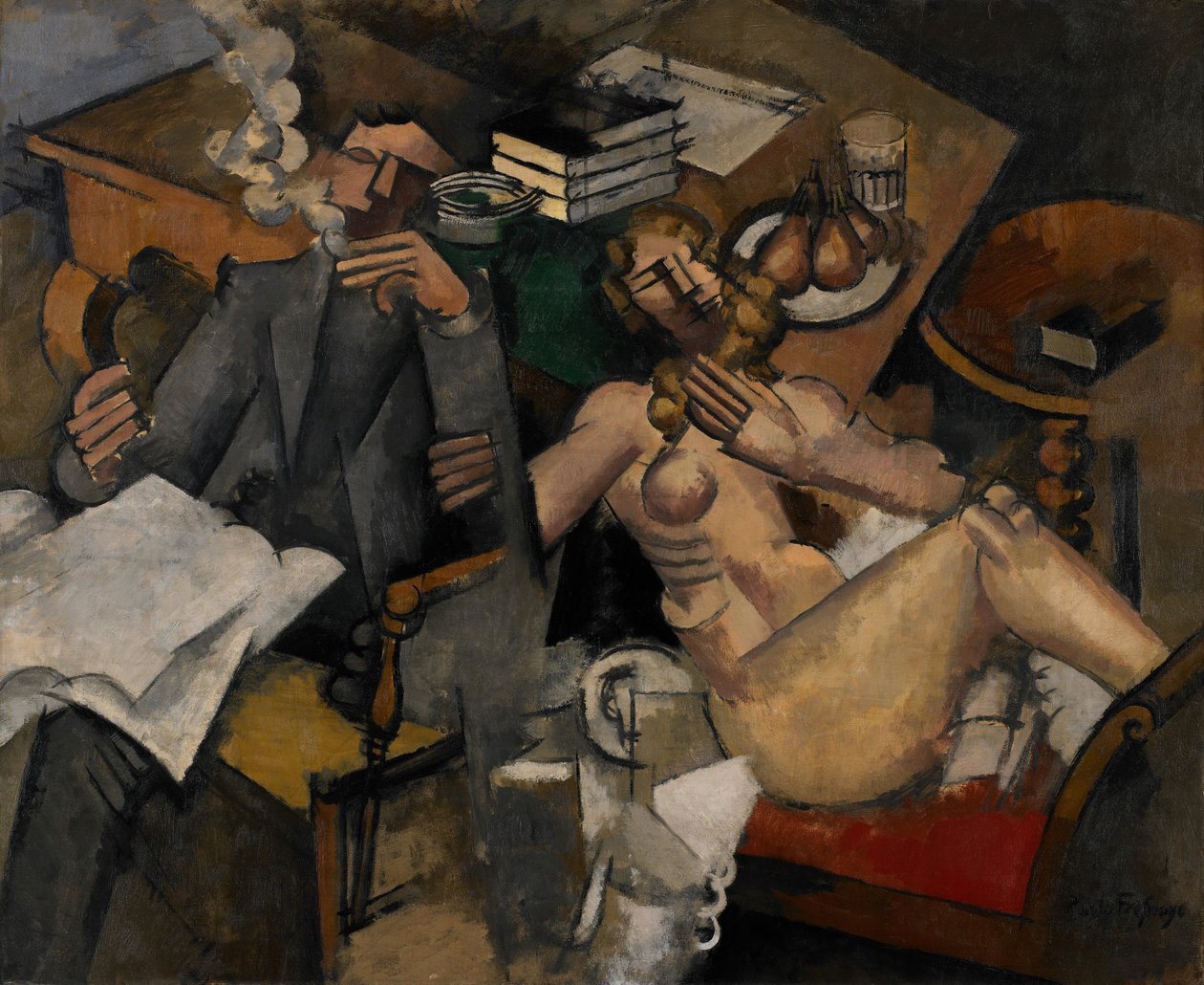 Avioliitto, 1912 tekijältä Roger de La Fresnaye
