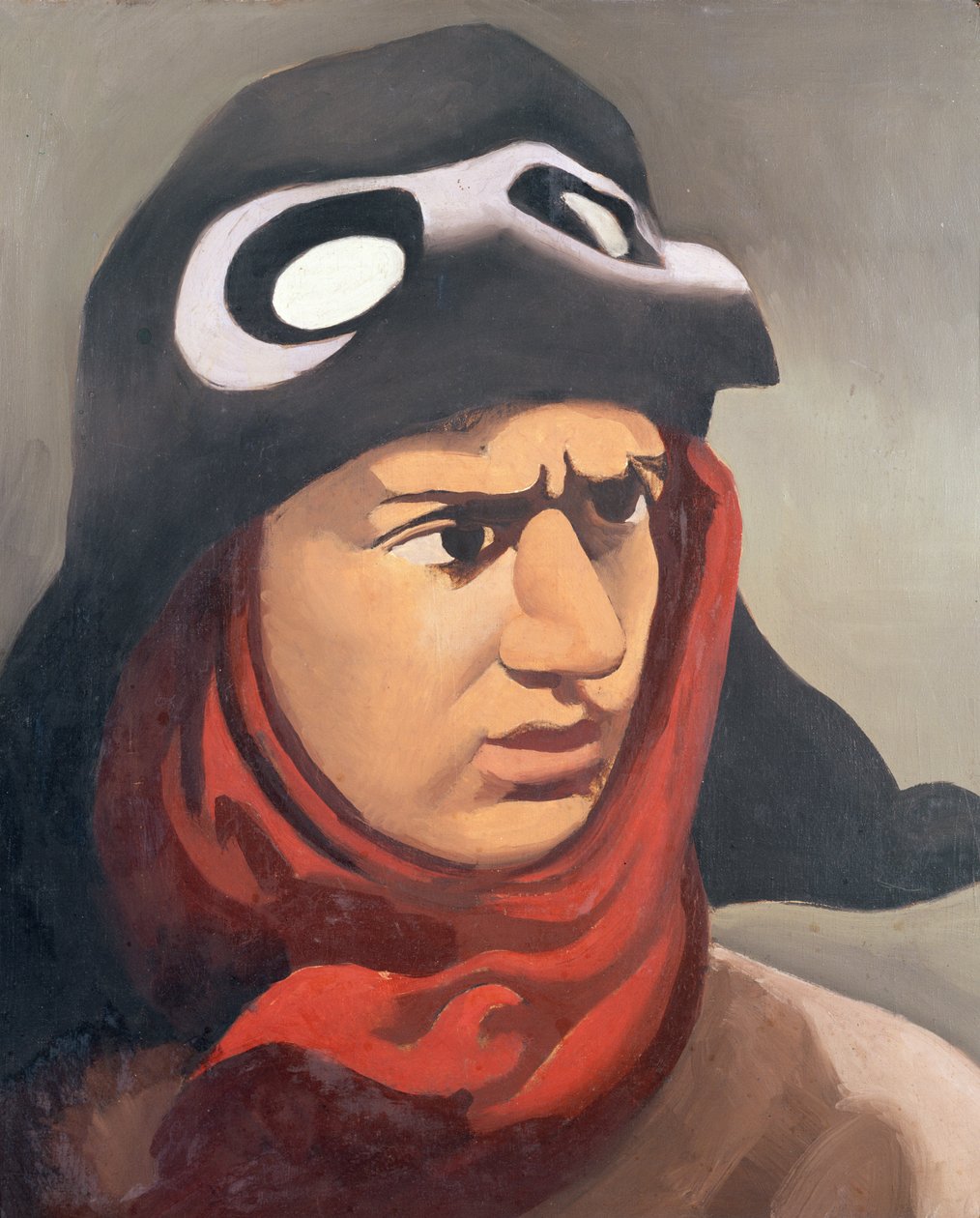Guynemerin muotokuva, 1921-23 tekijältä Roger de La Fresnaye