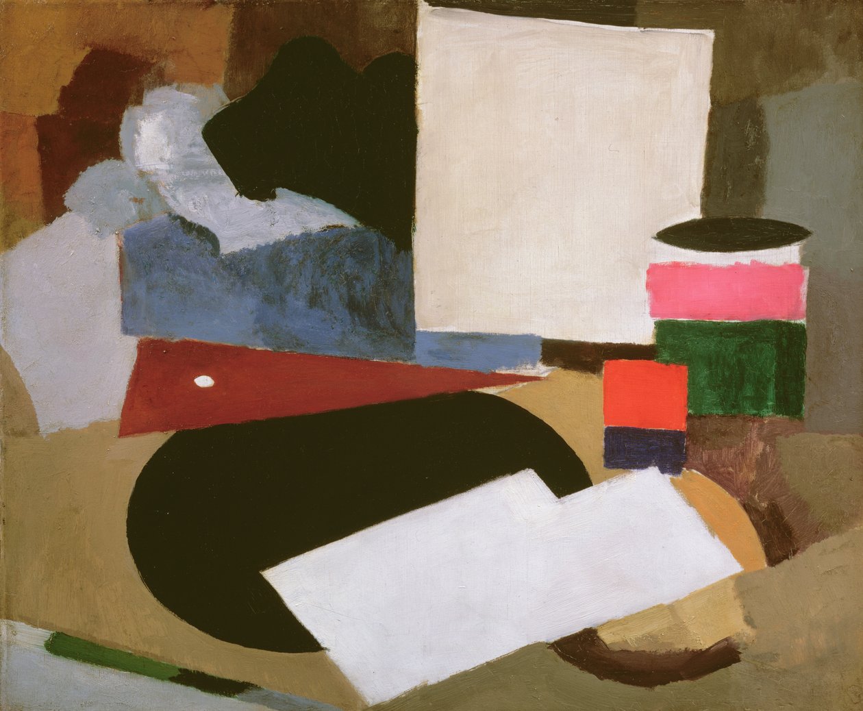 Asetelma, n. 1913 tekijältä Roger de La Fresnaye