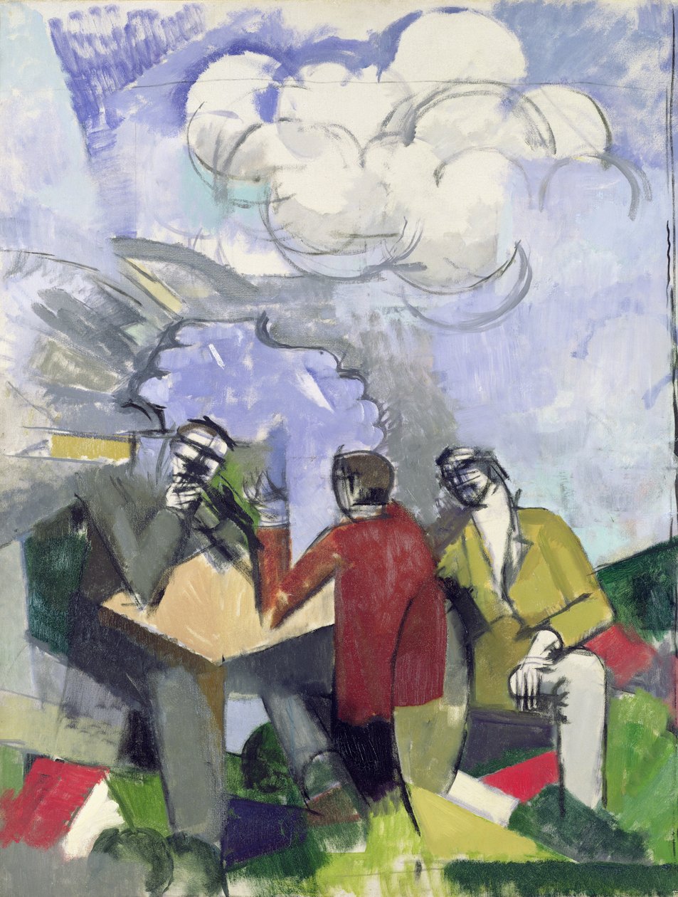 Ilman valloitus, 1913 tekijältä Roger de La Fresnaye