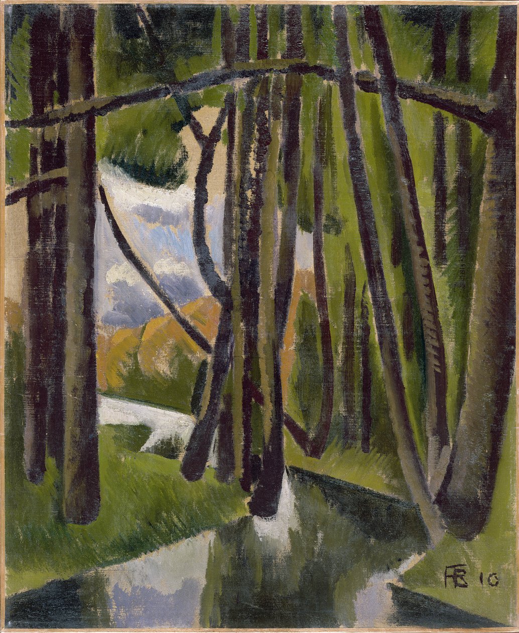 Aluskasvillisuus, 1910 tekijältä Roger de La Fresnaye