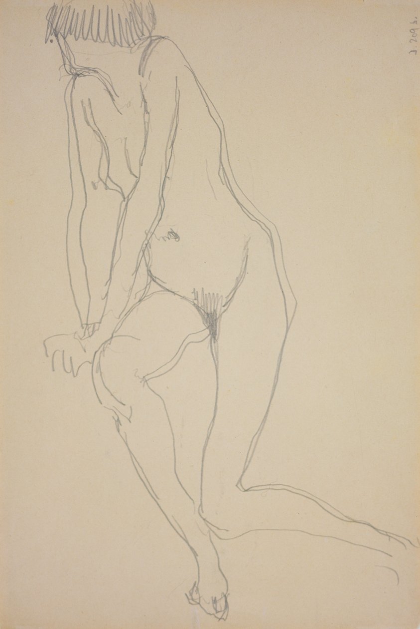 Nina Hamnett, noin 1917 tekijältä Roger Eliot Fry