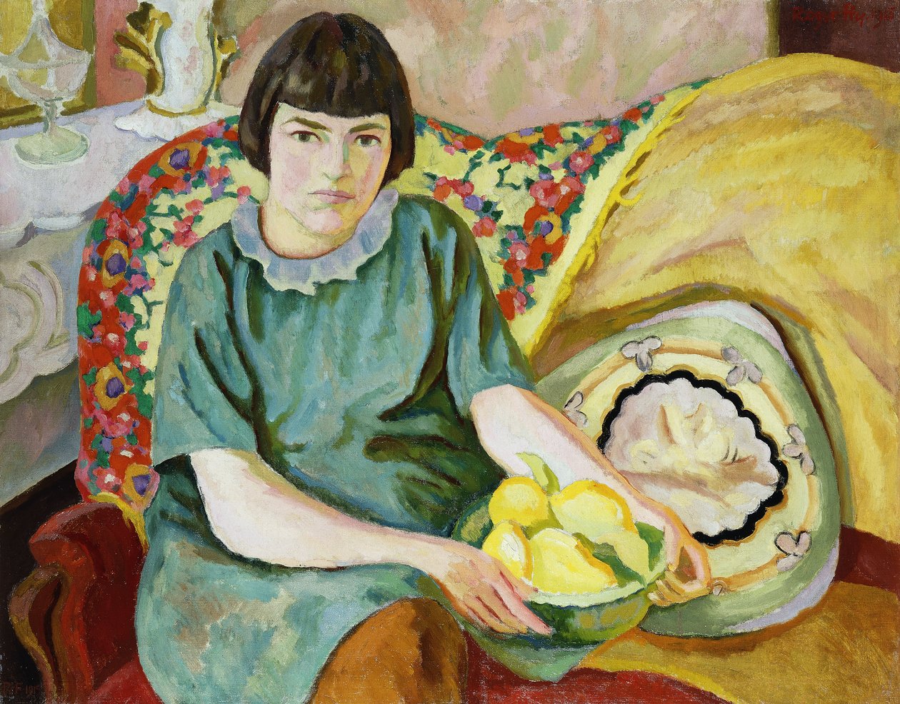 Zoum Van den Eeckhoudtin muotokuva, 1915 tekijältä Roger Eliot Fry