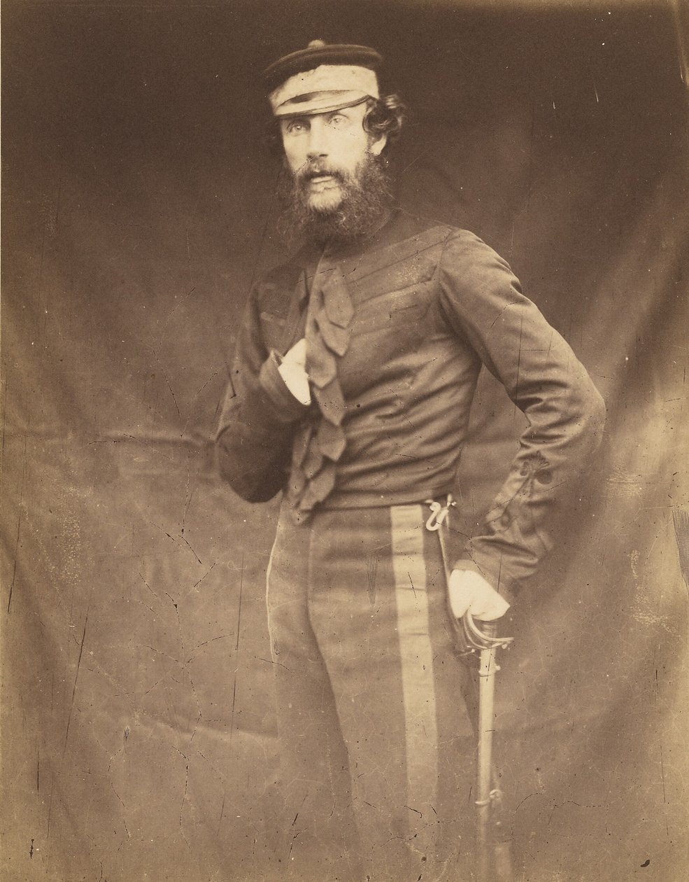Eversti Harding, Balaklavan komentaja, - tekijältä Roger Fenton