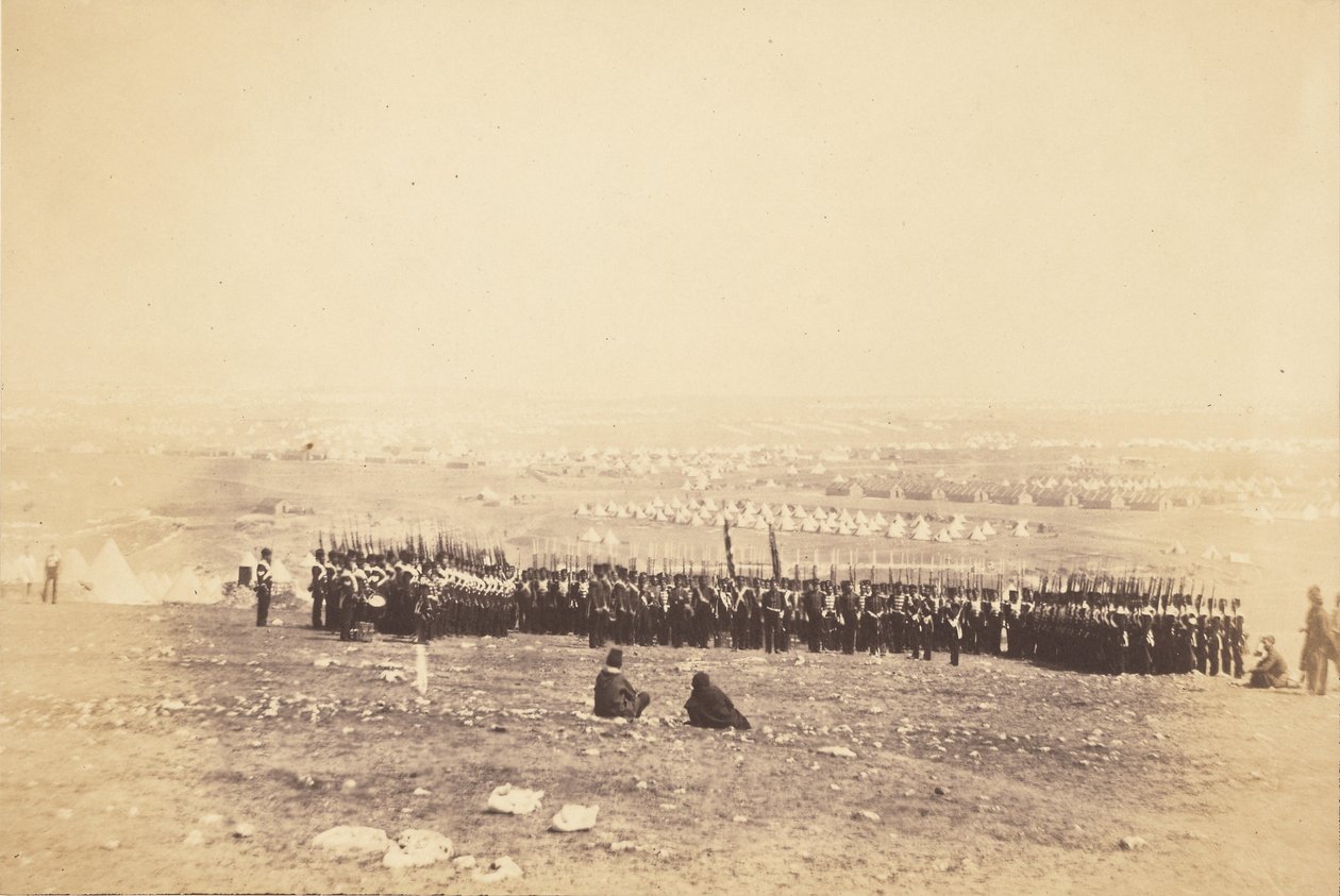 Eversti Shadforth ja 57. rykmentti. tekijältä Roger Fenton