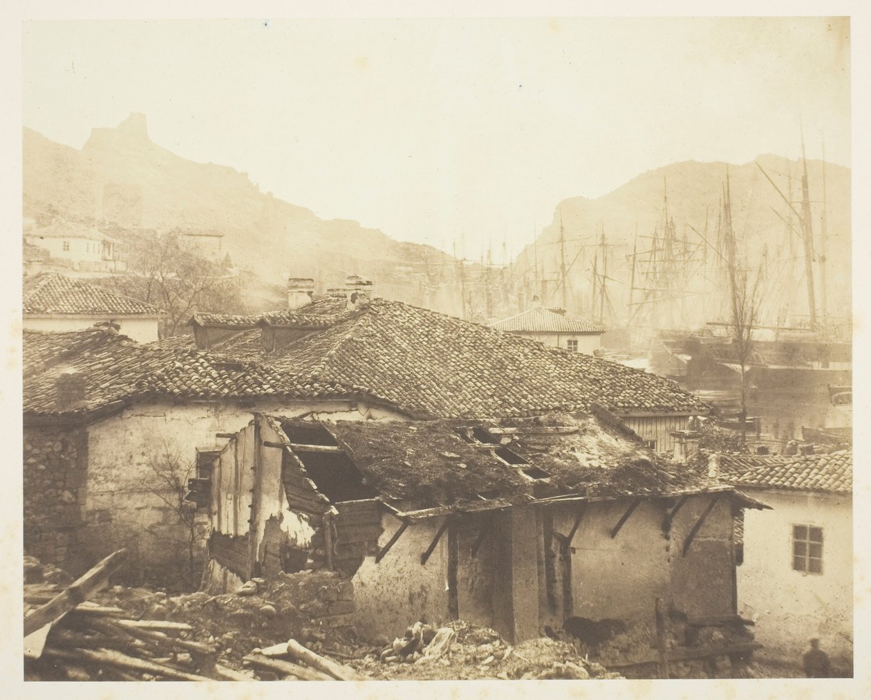Mökit Balaklavassa tekijältä Roger Fenton
