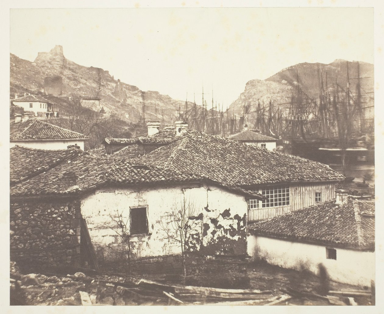 Mökit Balaklavassa tekijältä Roger Fenton