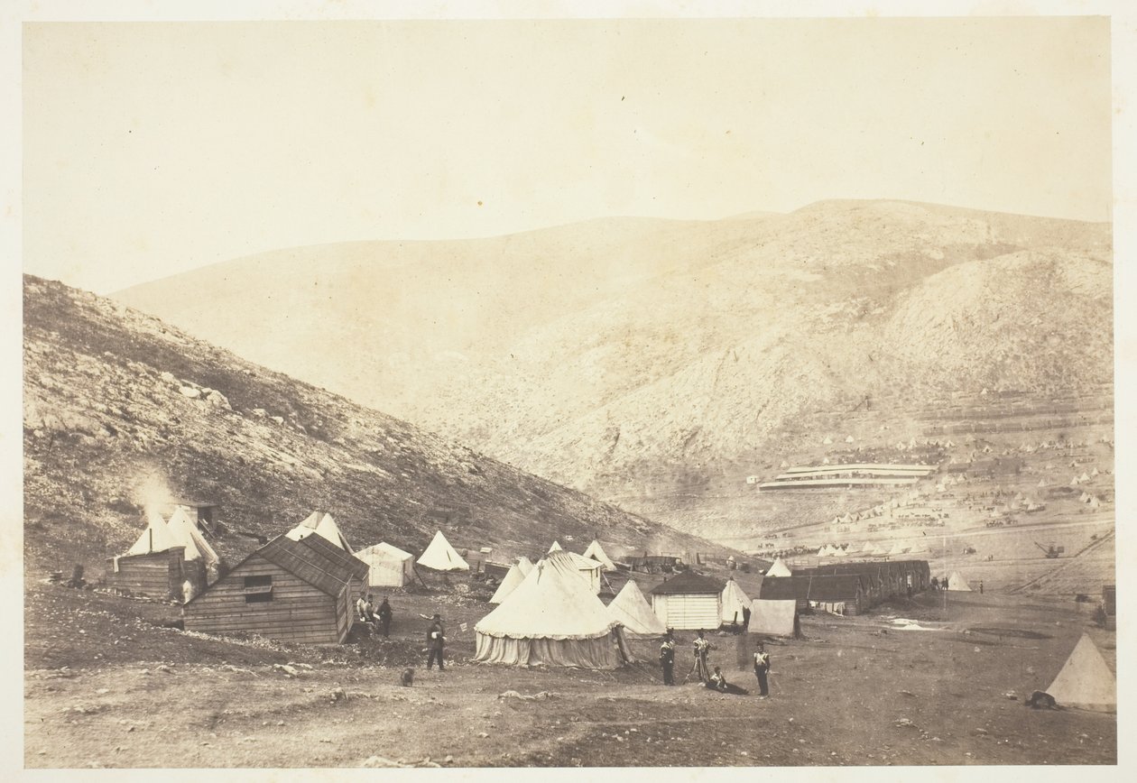 71. rykmentin leiriytys tekijältä Roger Fenton