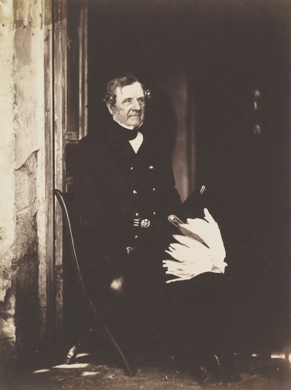 Field Marshall Lord Raglan, Krim, 1855. tekijältä Roger Fenton