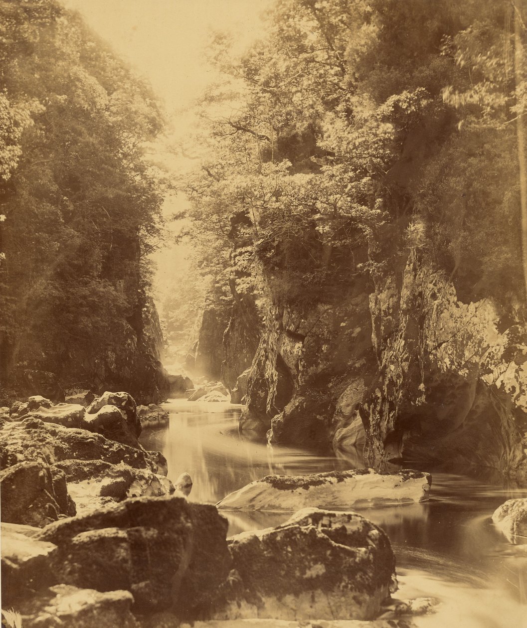 Foss Nevin, Conway-joella (Wales). tekijältä Roger Fenton