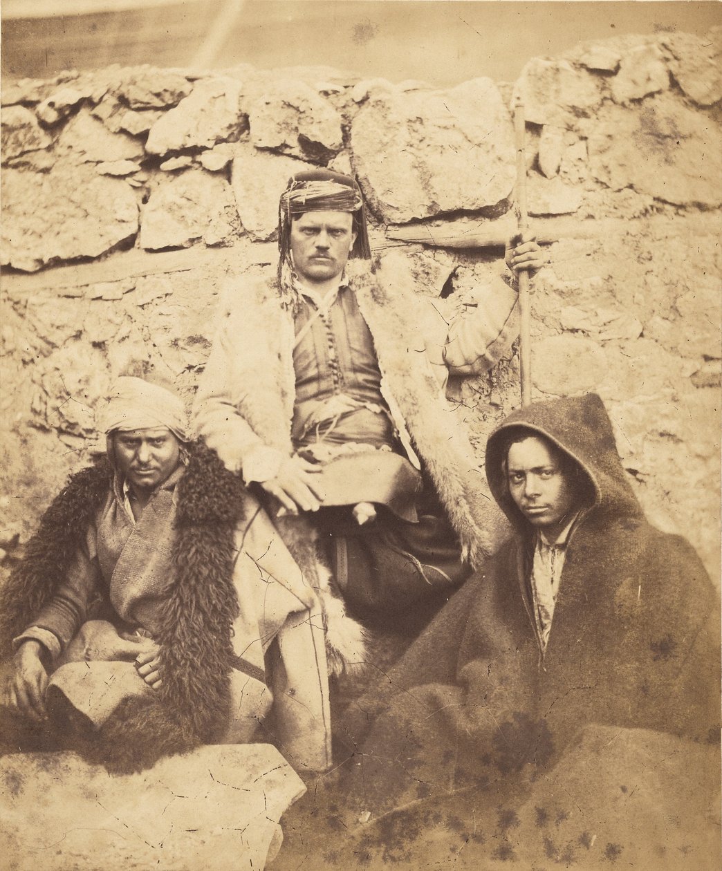 Kroatialaisten päälliköiden ryhmä tekijältä Roger Fenton