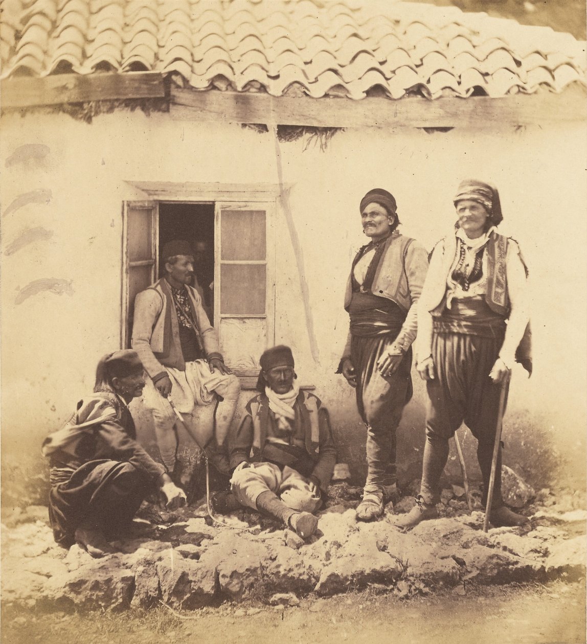 Montenegron ryhmä. tekijältä Roger Fenton