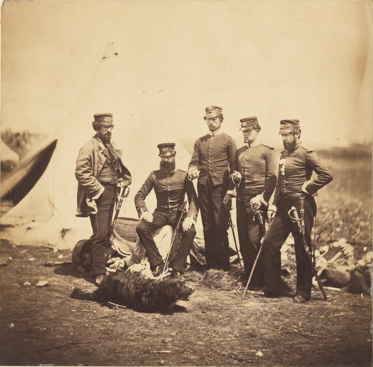 57. rykmentin ryhmä tekijältä Roger Fenton