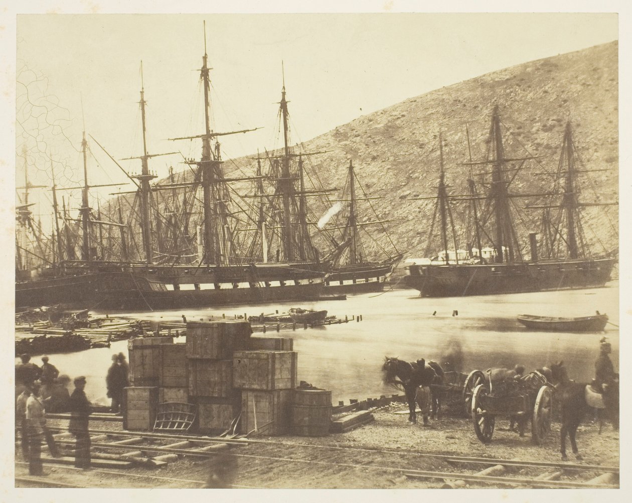 Sataman pää, Balaklava tekijältä Roger Fenton