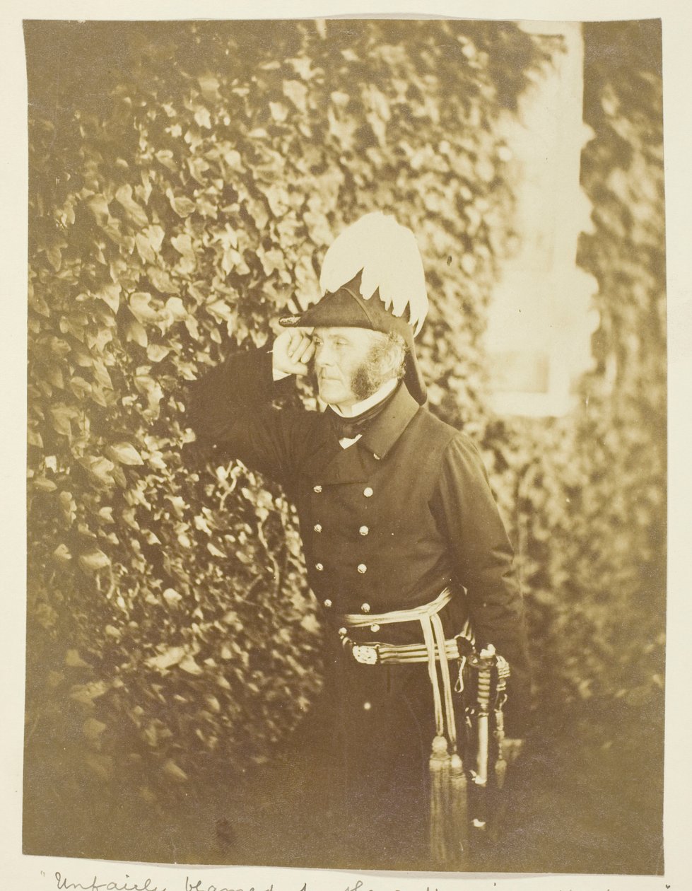 Jas. B. B. Estcourt (1802-1855), kenraali, kuvattu Krimillä hieman ennen kuolemaansa, 1802-1855 tekijältä Roger Fenton