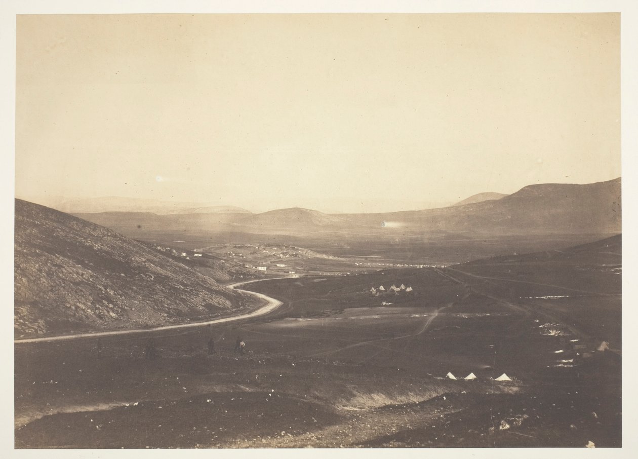 Kadikoi, hevostykistön leiristä tekijältä Roger Fenton