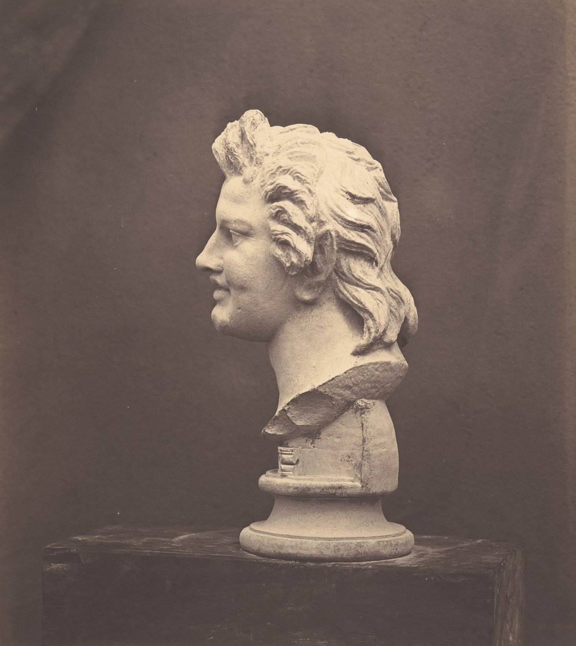 Naurava Satyr, 1854-58. tekijältä Roger Fenton