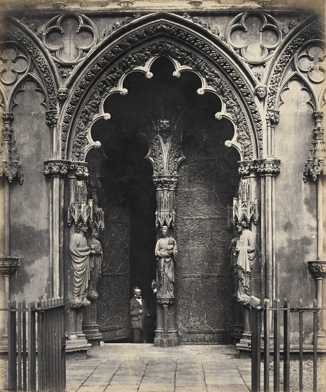 Lichfieldin katedraali, Central Doorway, West Porch tekijältä Roger Fenton