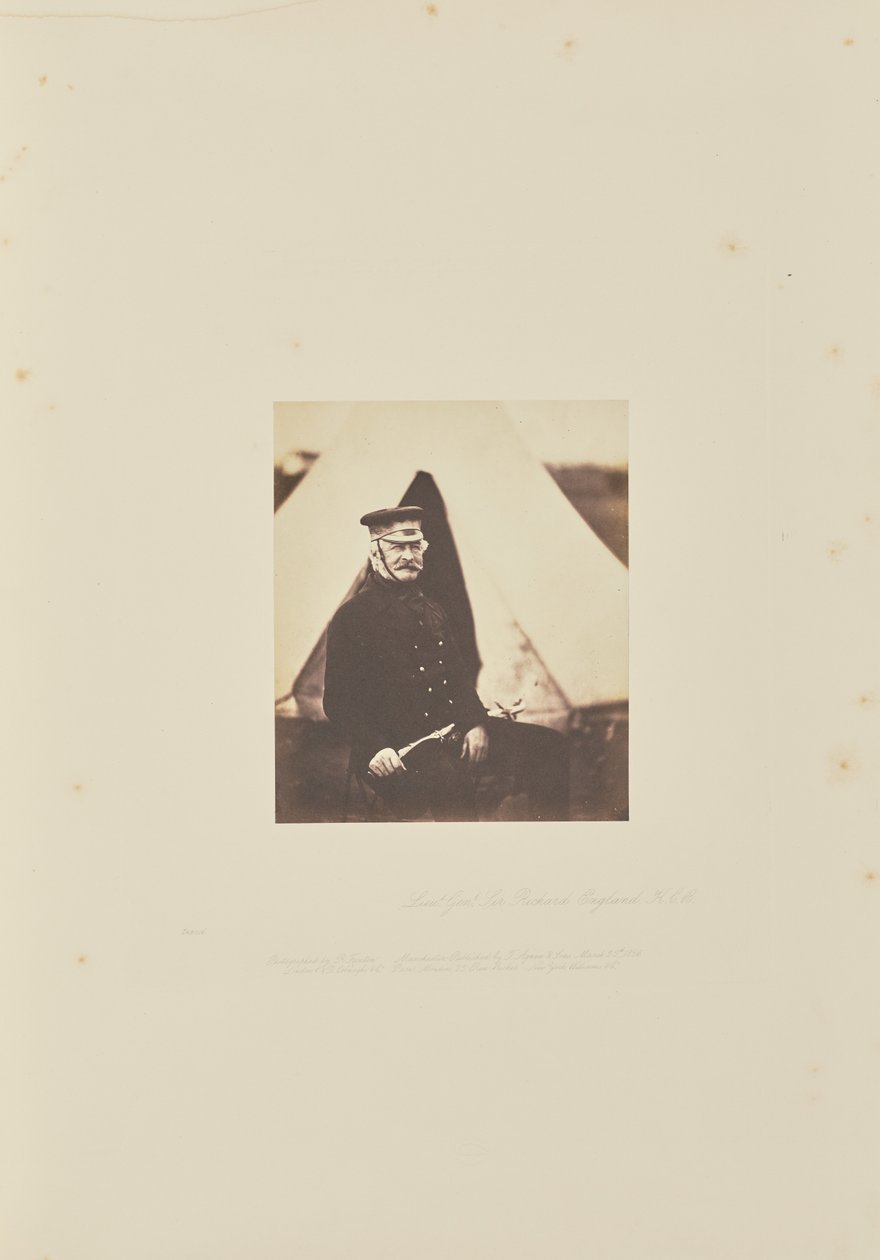 Kenraaliluutnantti Sir Richard England, K.C.B. tekijältä Roger Fenton