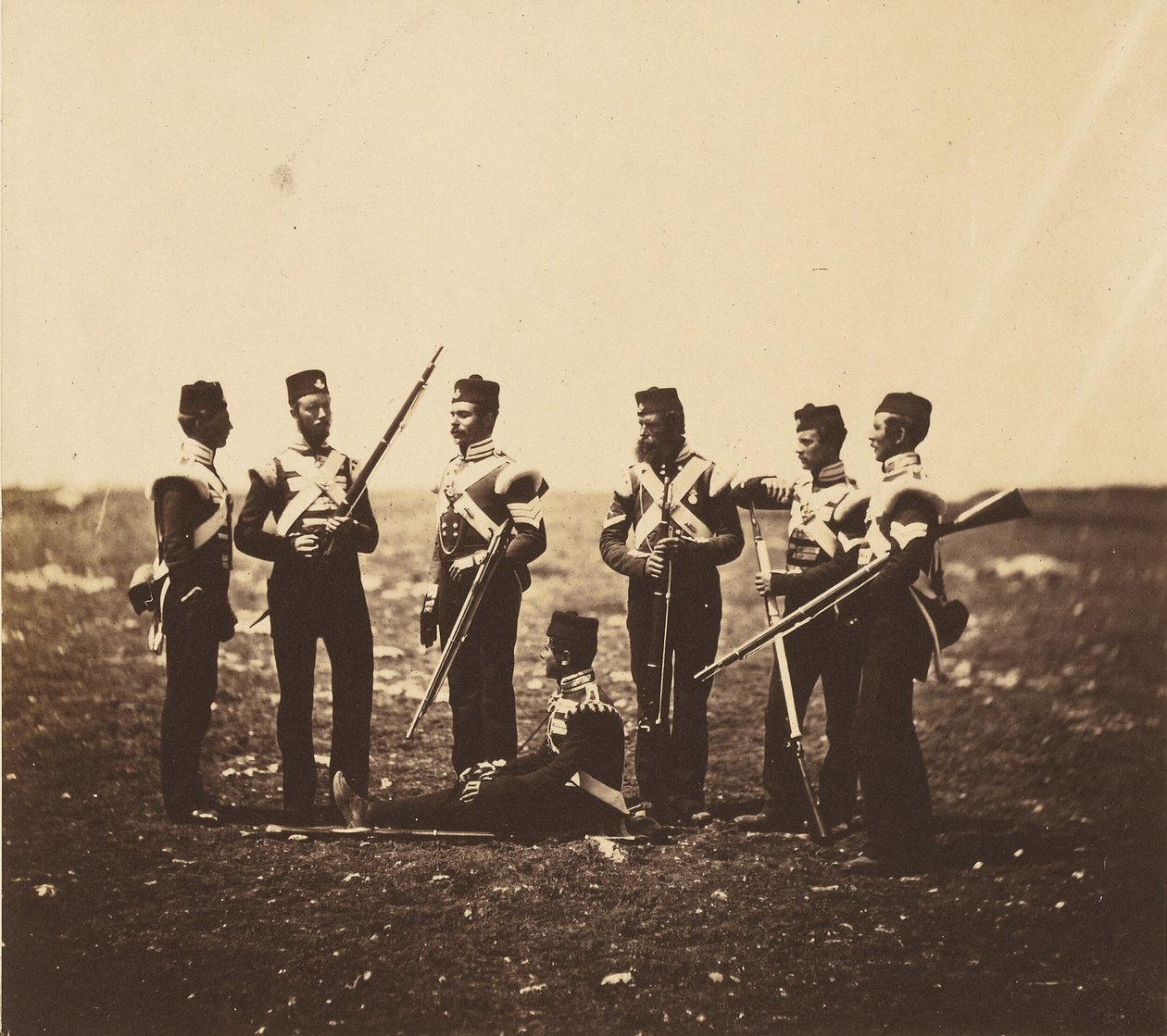 68. rykmentin miehet tekijältä Roger Fenton