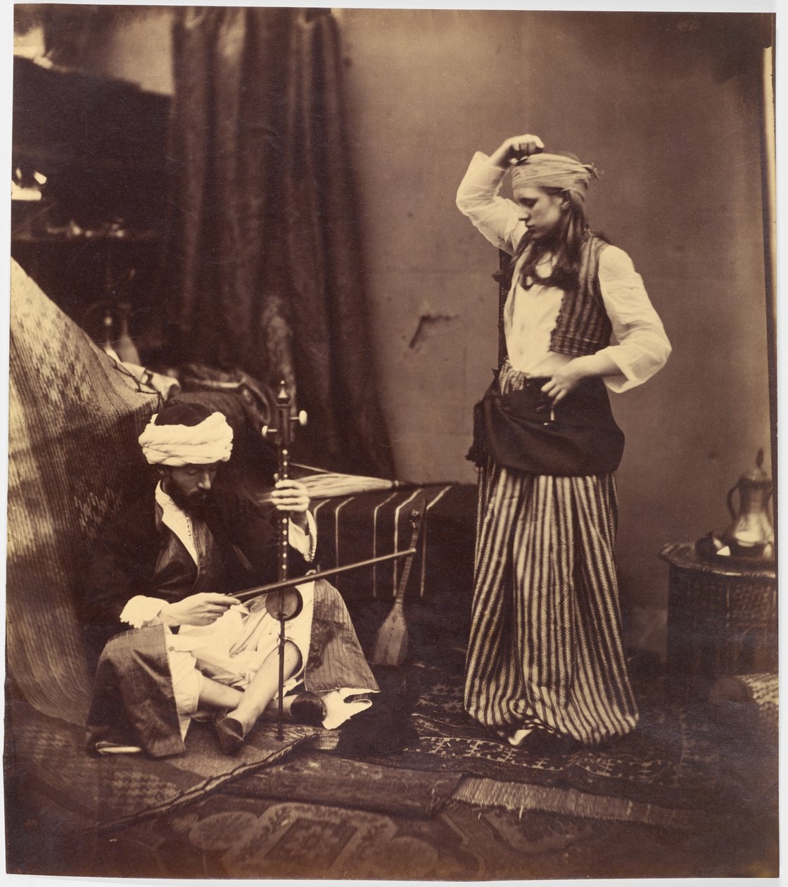 Muusikko ja tanssija tekijältä Roger Fenton