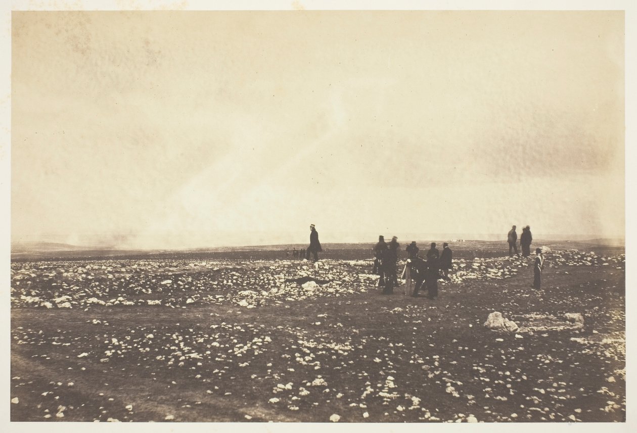 Virkailijat varuillaan Cathcarts Hillissä tekijältä Roger Fenton
