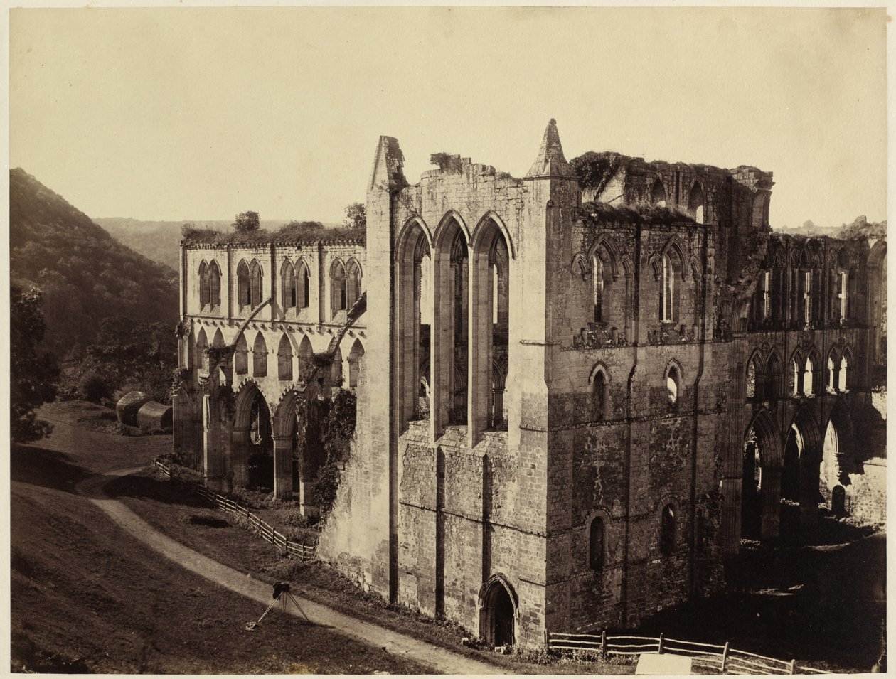 Rievaulx Abbey, North Transept tekijältä Roger Fenton