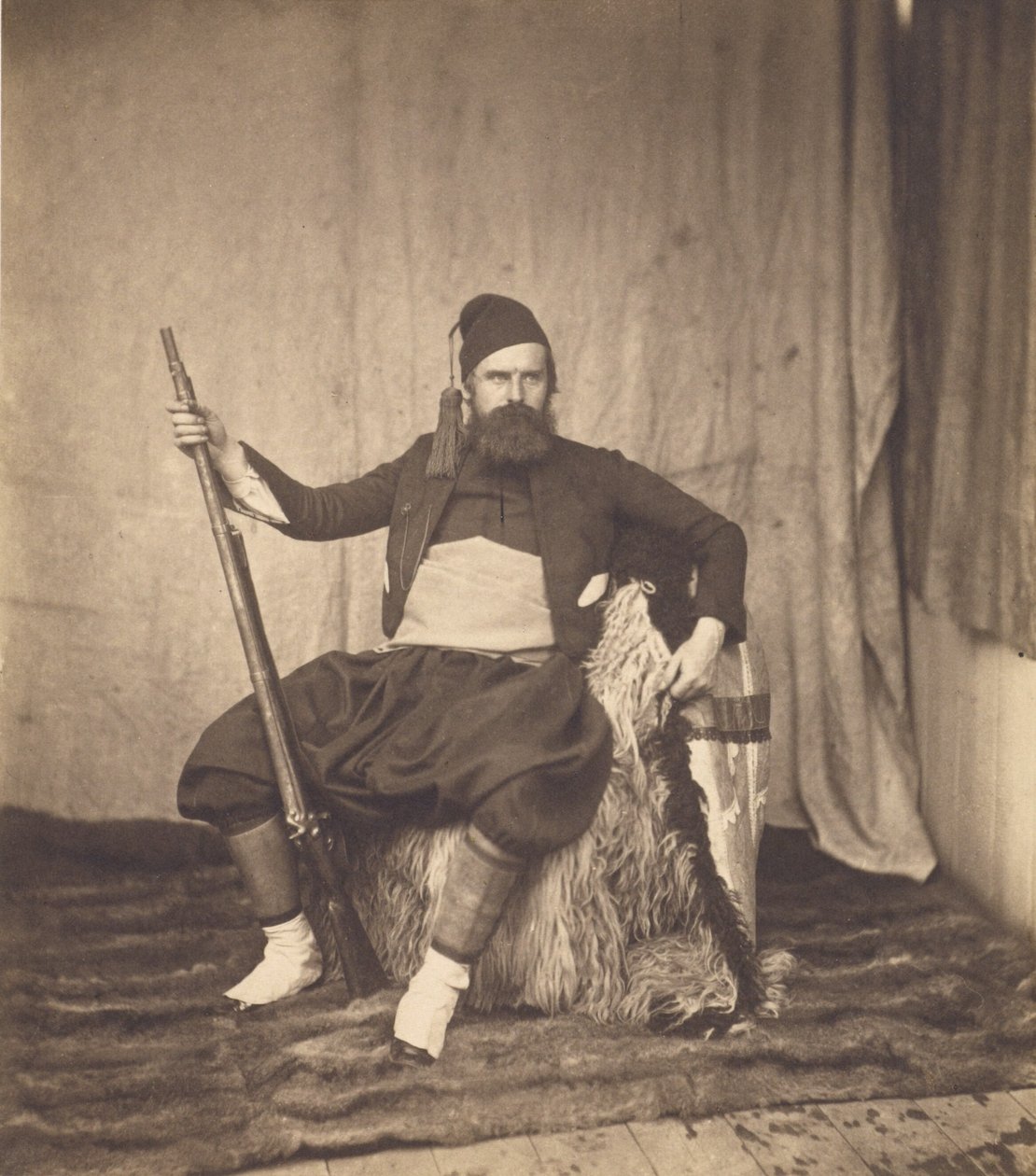 Omakuva zouave-univormussa tekijältä Roger Fenton