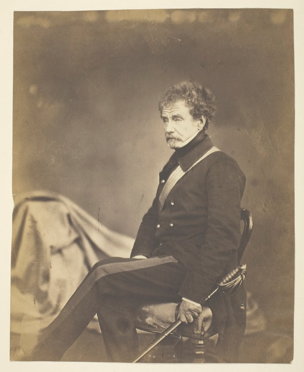 Sir Colin Campbell, lordi Clyde (1792-1863), sotamarsalkka; Krimillä tekijältä Roger Fenton