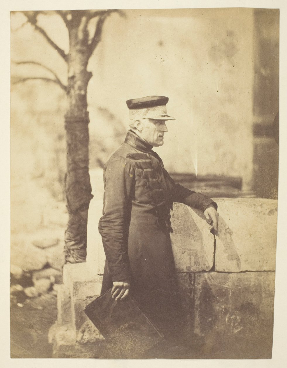 Sir Harry Jones (1791-1866), kenraali; Sevastopolin pääinsinööri, kuvattu paikan päällä, Krim tekijältä Roger Fenton